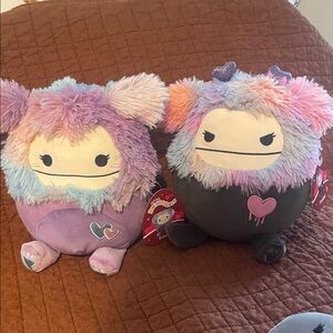 NWT Eden and Frumpy Squishmallows